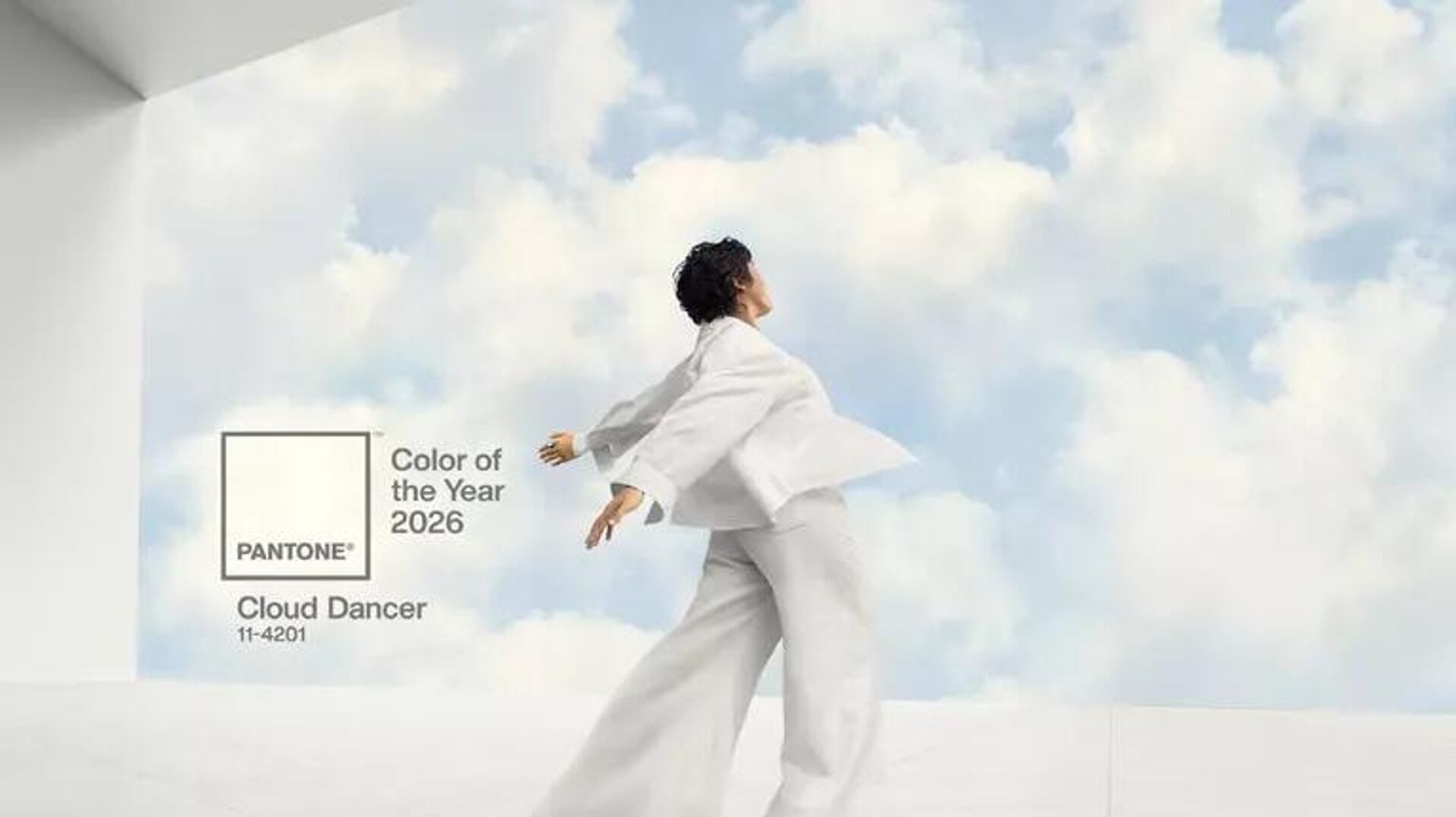 CLOUD DANCER CỦA PANTONE 2026